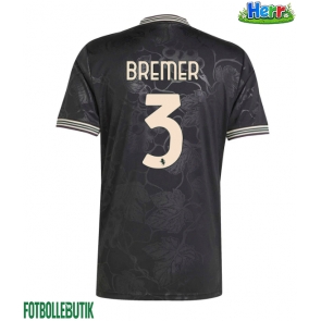 Juventus Gleison Bremer #3 Tredje Tröja 2025-26 Kortärmad